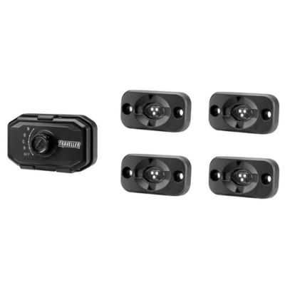 Traveller RGB Rock Lights with 4-Channel Controller, 4-Pack