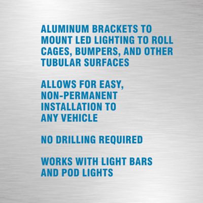 Image showing  Universal Tube Clamp Truck Light Mount, 2 pc.