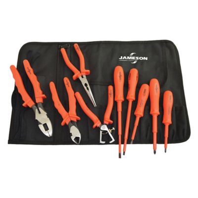 Jameson 1,000V Electrician's Tool Set, 9 pc.