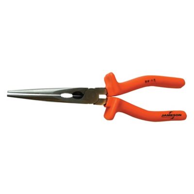 Jameson 8 in. 1000V Long-Nose Pliers