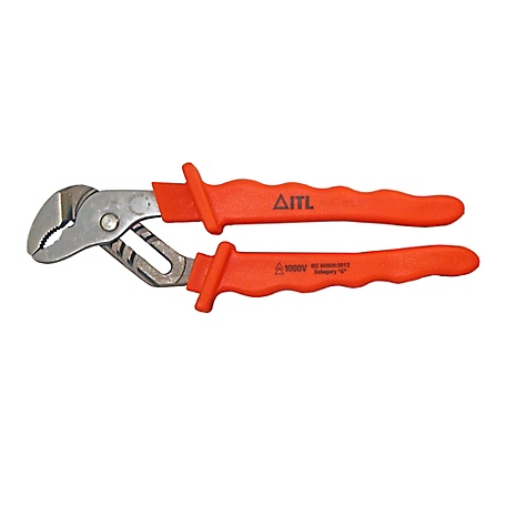Jameson 12 in. 1000V Insulated Pump Pliers