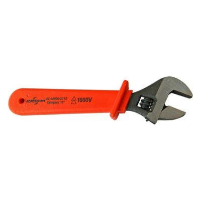 Jameson 8 in. 1000V Adjustable Wrench