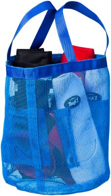 Tough1 Mesh Wash Tote, Blue