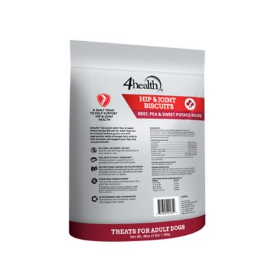 Image showing  Hip and Joint Biscuits Beef, Pea and Sweet Potato Recipe Dog Treats, 48 oz.