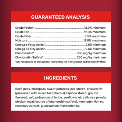 Image showing 6 th 4health Special Care Hip and Joint Biscuits Beef, Pea and Sweet Potato Recipe Dog Treats, 48 oz.
