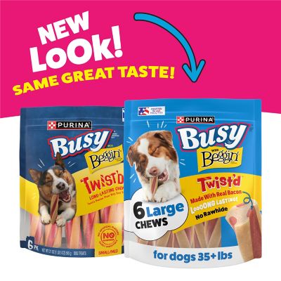 Image showing  Beggin' Bacon Flavor Twist'd Dog Treats for Small/Medium Breeds, 6 ct., 21 oz.