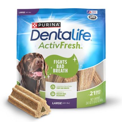 Purina DentaLife Honey Flavor Large Dental Care Dog Chews, 24.1 oz., 21 ct.