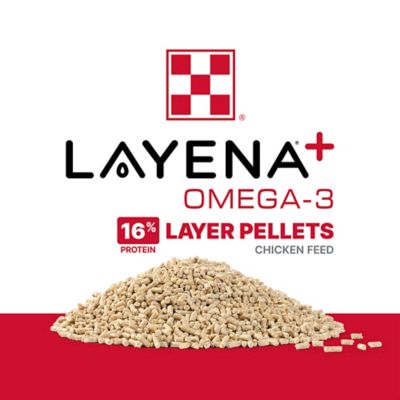Image showing  Layena and Omega-3 Layer Pelleted Chicken Feed