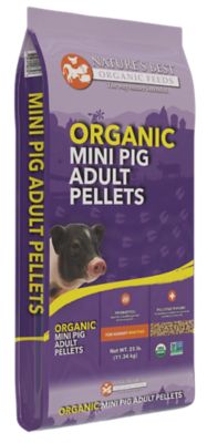Nature's Best Organic Mini Pig Adult Pellets, 25 lb.
