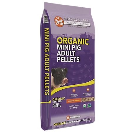 Nature's Best Organic Mini Pig Adult Pellets, 25 lb.
