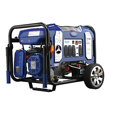 Ford 6,250W (Gas)/6,000W (LPG) Dual Fuel Generator with Electric Start