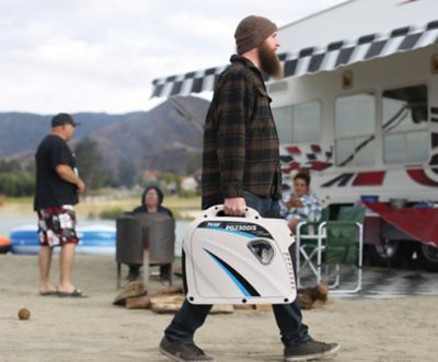 Image showing  2,300/1,800-Watt Gasoline Powered Portable Inverter Generator, CARB-Compliant