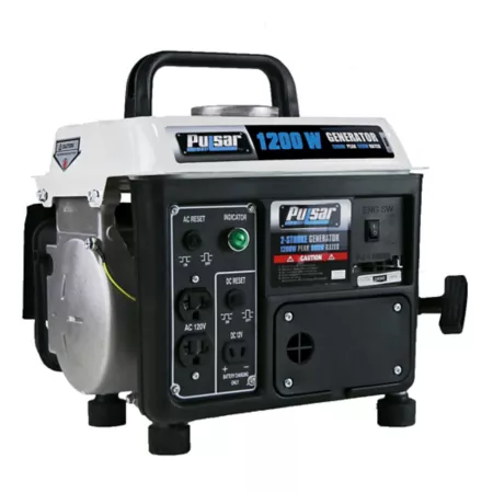 Pulsar 900-Watt 2-Cycle Gasoline Portable Generator Portable Generators