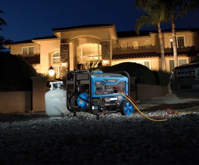 Image showing 5 th Pulsar 5,250/4,750-Watt (Gas)/3,850-Watt (LPG) Dual-Fuel LPG Generator, CARB Compliant