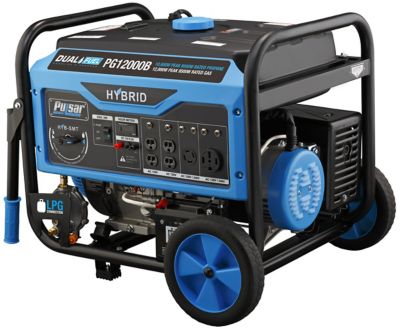 Image showing  12,000/9,500-Watt Dual-Fuel Portable Generator