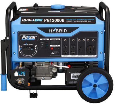 Image showing  12,000/9,500-Watt Dual-Fuel Portable Generator