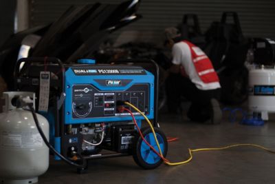 Image showing  12,000/9,500-Watt Dual-Fuel Portable Generator