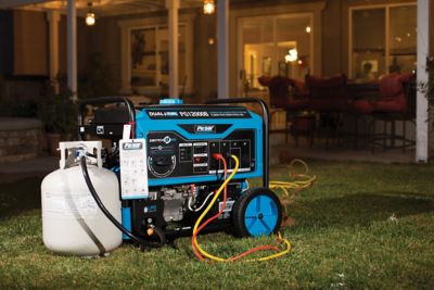 Image showing  12,000/9,500-Watt Dual-Fuel Portable Generator