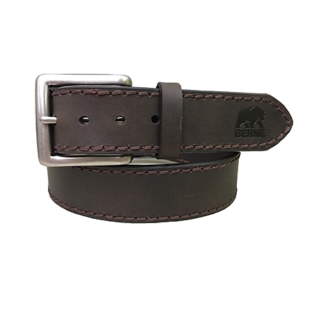 Berne Men's 38 mm Genuine Leather Belt