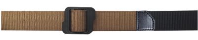 Berne Men's 38 mm Reversible Web Belt, 34 in. L x 1-1/2 in. W, Tan/Black