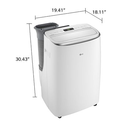 Image showing  10,000 BTU Portable Air Conditioner with Dual Inverter Technology