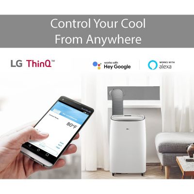 Image showing 12 th LG 10,000 BTU Portable Air Conditioner with Dual Inverter Technology
