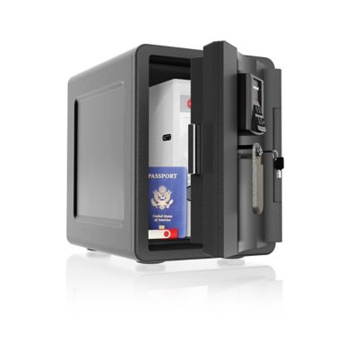 Image showing  0.74 cu. ft. Digital Lock Waterproof Fire & Theft Safe