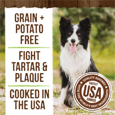 Image showing 5 th Merrick Fresh Kisses Grain Free Coconut Oil and Botanicals Medium Dental Dog Treats, 23 oz., 22 ct.