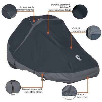 Image showing  Stormpro Zero Turn Mower Cover for 50 in. Deck Mowers, Medium