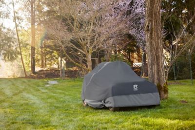 Image showing 6 th Classic Accessories Stormpro Zero Turn Mower Cover for 50 in. Deck Mowers, Medium