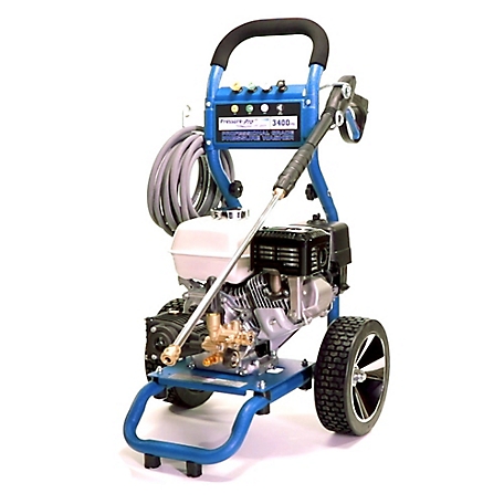 Pressure-Pro Dirt Laser 3400 PSI 2.5 GPM Cold Water Gas Pressure Washer with Honda GX200 Engine