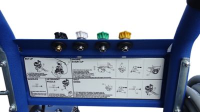 Image showing  Dirt Laser 3400 PSI 2.5 GPM Cold Water Gas Pressure Washer with Honda GX200 Engine