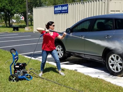 Image showing 8 th Pressure-Pro Dirt Laser 3400 PSI 2.5 GPM Cold Water Gas Pressure Washer with Honda GX200 Engine