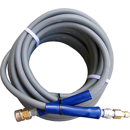 x 50 ft Pressure Washer Hose 38 in Abrasion Resistant Cold Hot Water Kink Free 