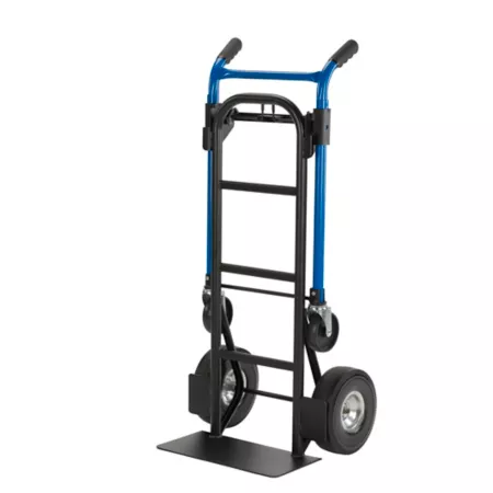 Harper Trucks 900 lb Capacity 4-in-1 2-Wheel Convertible Hand Truck and Wagon with Quick Change Hand Trucks