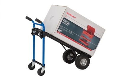 Image showing  900 lb. Capacity 2-Wheel Quick Change 4-in-1 Convertible Hand Truck and Cart