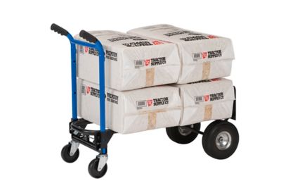 Image showing  900 lb. Capacity 2-Wheel Quick Change 4-in-1 Convertible Hand Truck and Cart