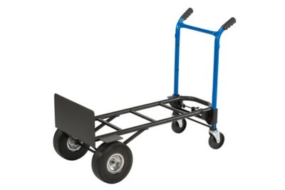 Image showing  900 lb. Capacity 2-Wheel Quick Change 4-in-1 Convertible Hand Truck and Cart