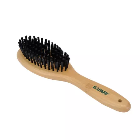 Safari Bristle Dog Brush with Bamboo Handle Large (8.5" x 2.5") W6446 BRSLRG Pet Brushes & Combs