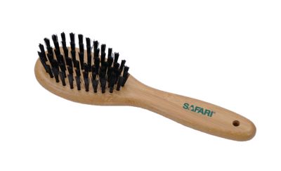 Safari Dog Bristle Brush, Bamboo, W6444 BRSSML