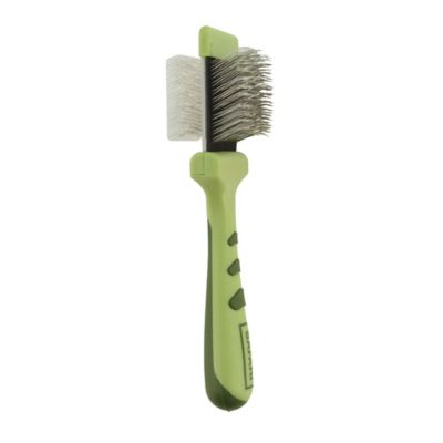 Image showing  Cat Flexible Slicker Brush (7.5 in. x 2.25 in.), W426 NCL00