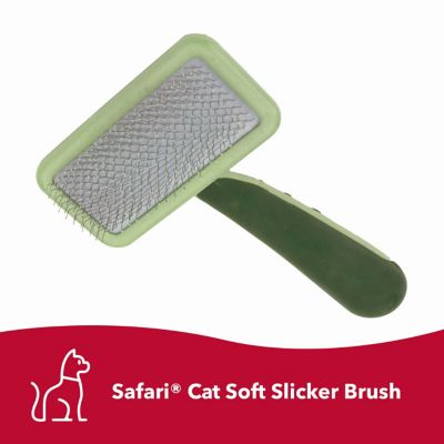 Image showing  Cat Soft Slicker Brush (6.5 in. x 3.5 in.), W403 NCL00
