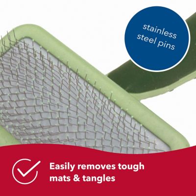 Image showing  Cat Soft Slicker Brush (6.5 in. x 3.5 in.), W403 NCL00