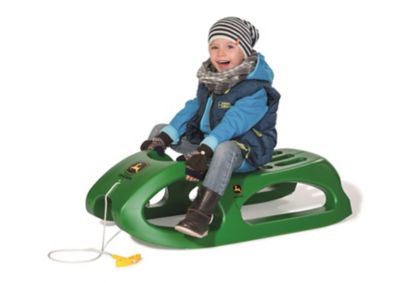 Image showing  Rolly Toys Snow Cruiser Sled, Stainless Steel Runners