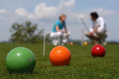 Image showing  4-Player Croquet Set
