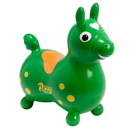 Gymnic Rody Horse Inflatable Ride-On Toy, Green