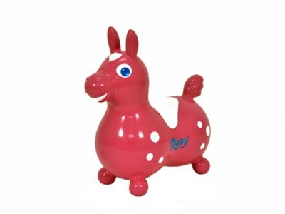 Gymnic Rody Horse Inflatable Ride-On Toy, Pink