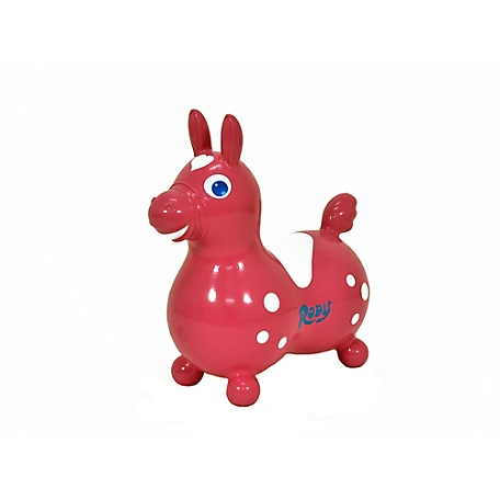 Gymnic Rody Horse Inflatable Ride-On Toy, Pink