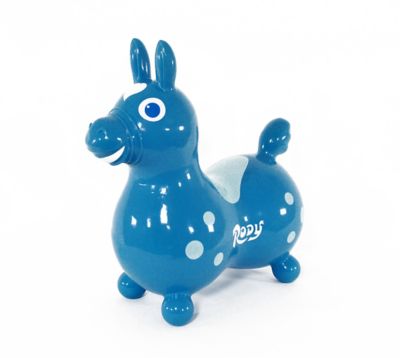 Gymnic Rody Horse Inflatable Hop-On Toy, Teal