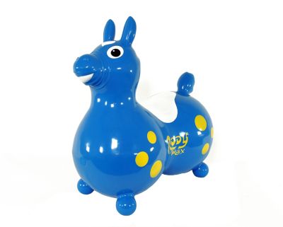 Gymnic Rody Max Inflatable Horse Ride-On Toy, Blue